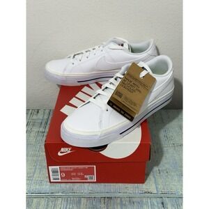 Nike Court Legacy Next Nature Women's Sneakers Size 9 White New OUT OF STOCK